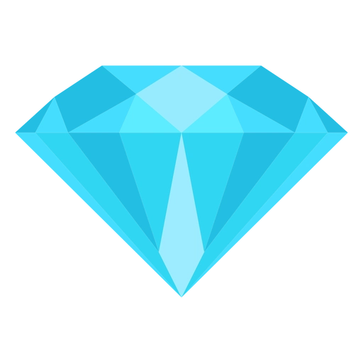 High-quality sparkling diamond with brilliant cut on white background